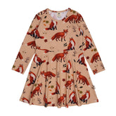 Red Foxes Dress